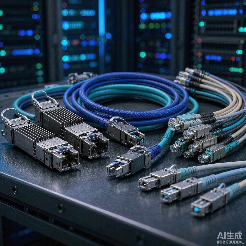 800G 光模块与 MPO、QSFP 高速线缆